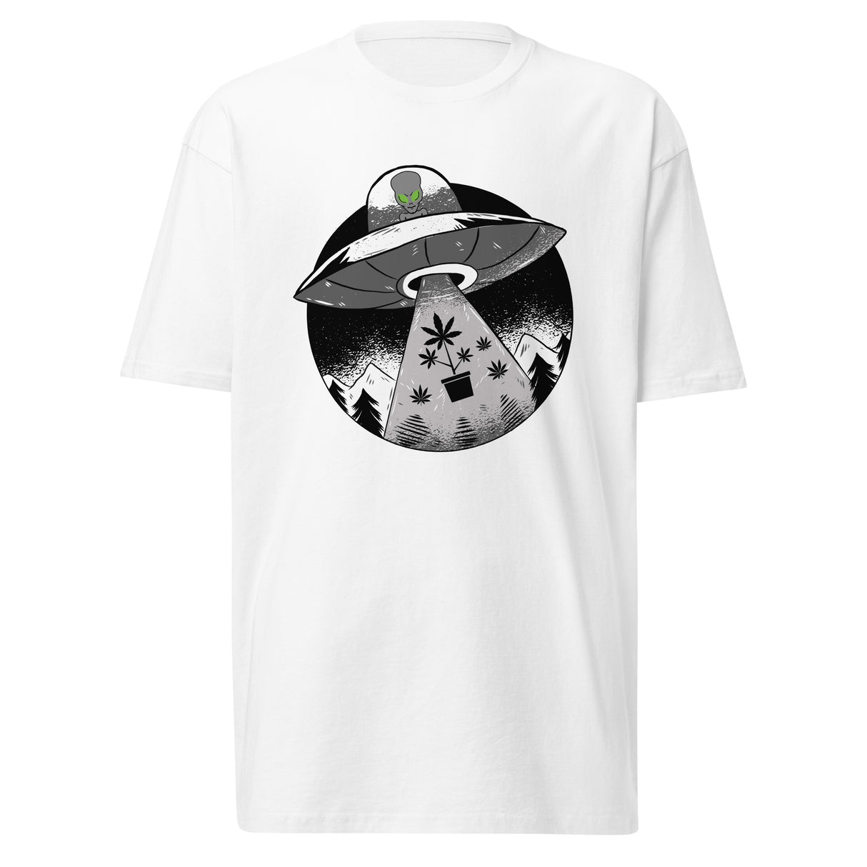 Alien Cropping T-Shirt