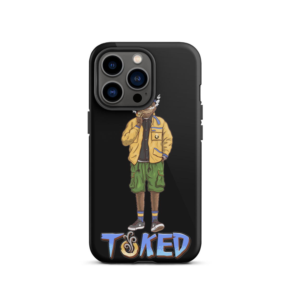 Sloth Dual Layer Black iPhone Case