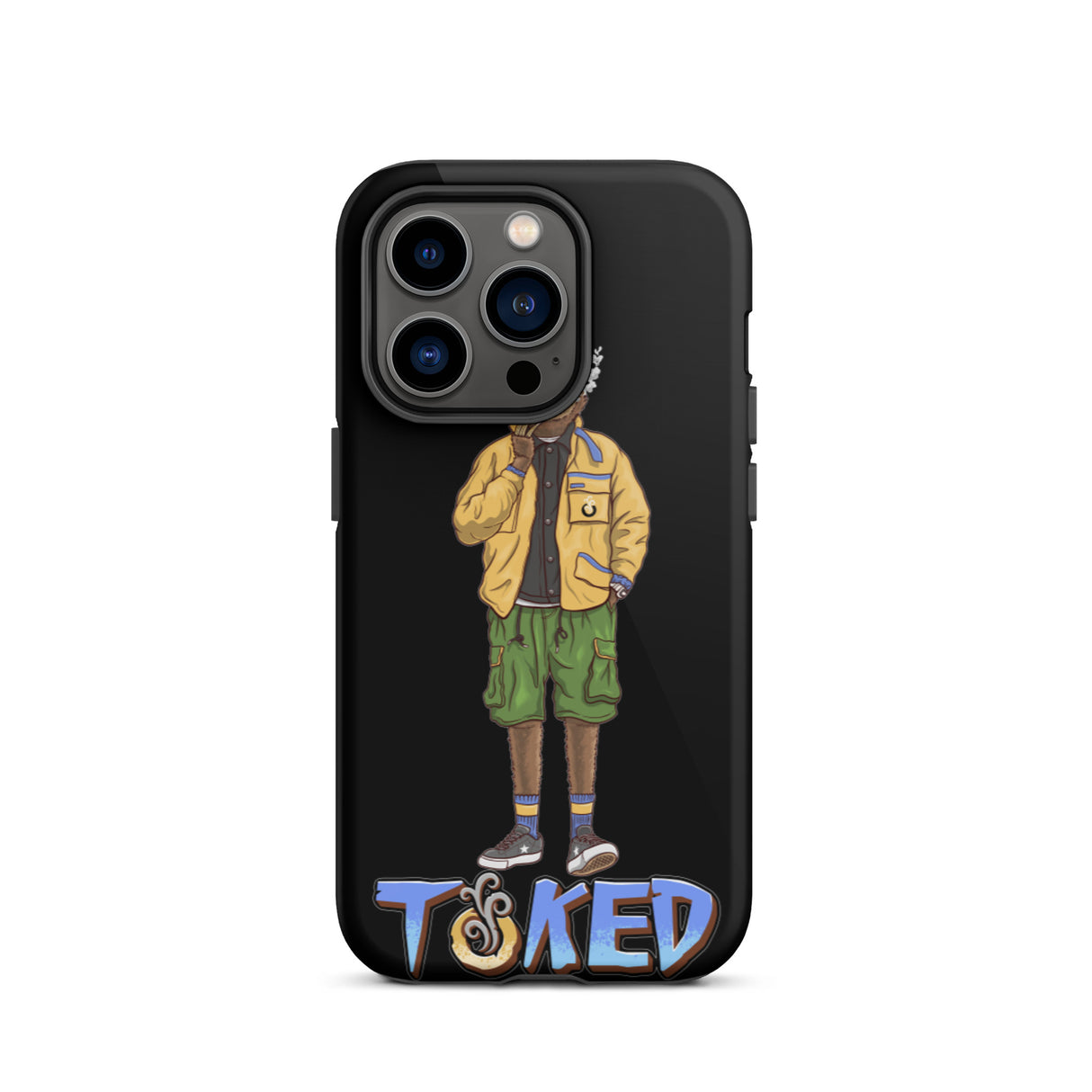 Sloth Dual Layer Black iPhone Case