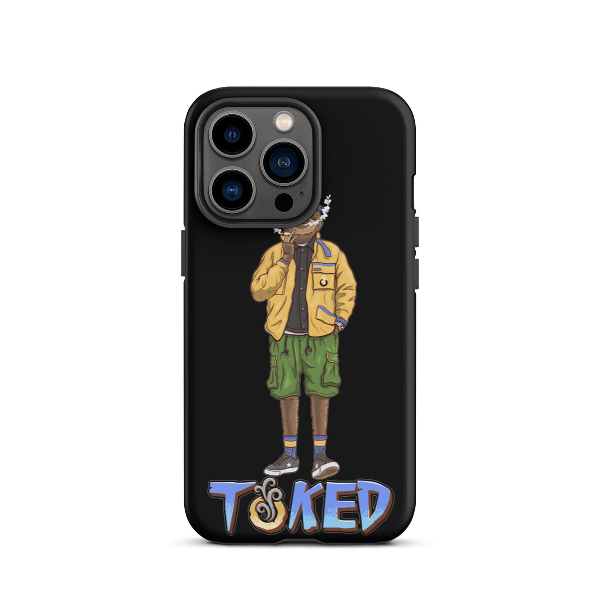 Sloth Dual Layer Black iPhone Case