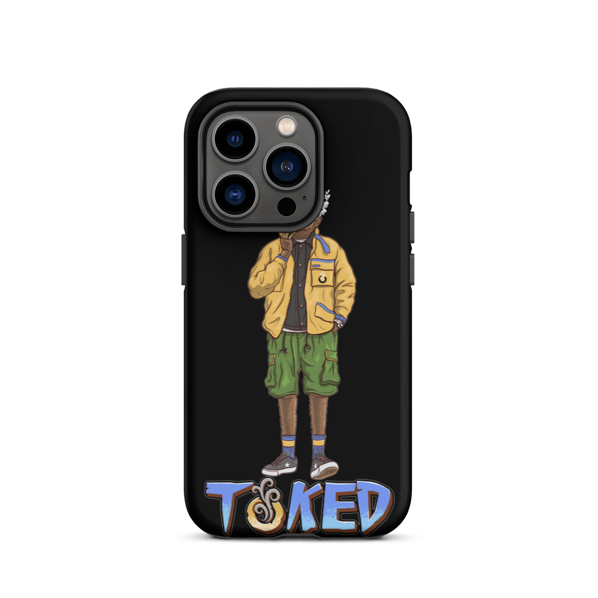 Sloth Dual Layer Black iPhone Case