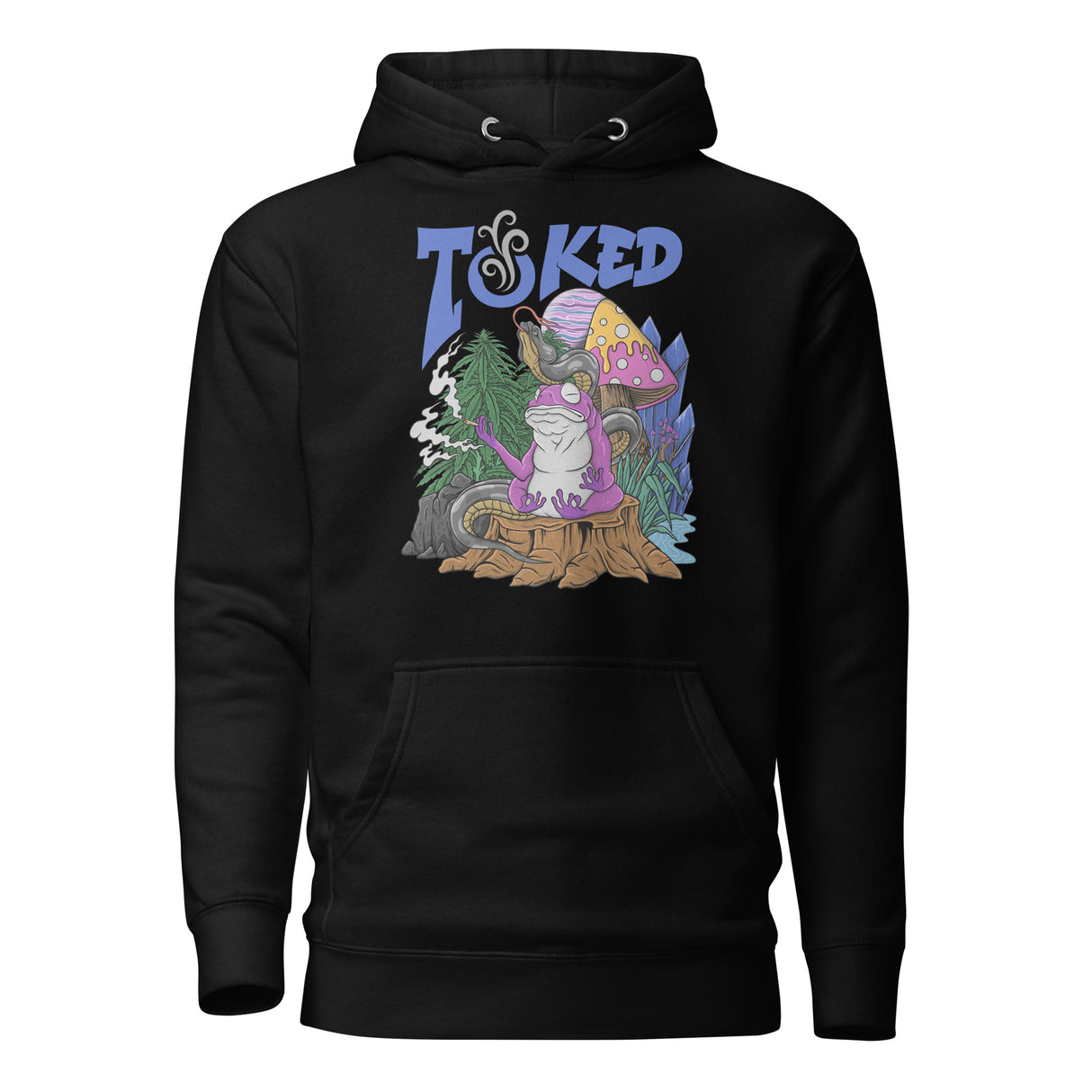 TOKED World Snake Frog Hoodie