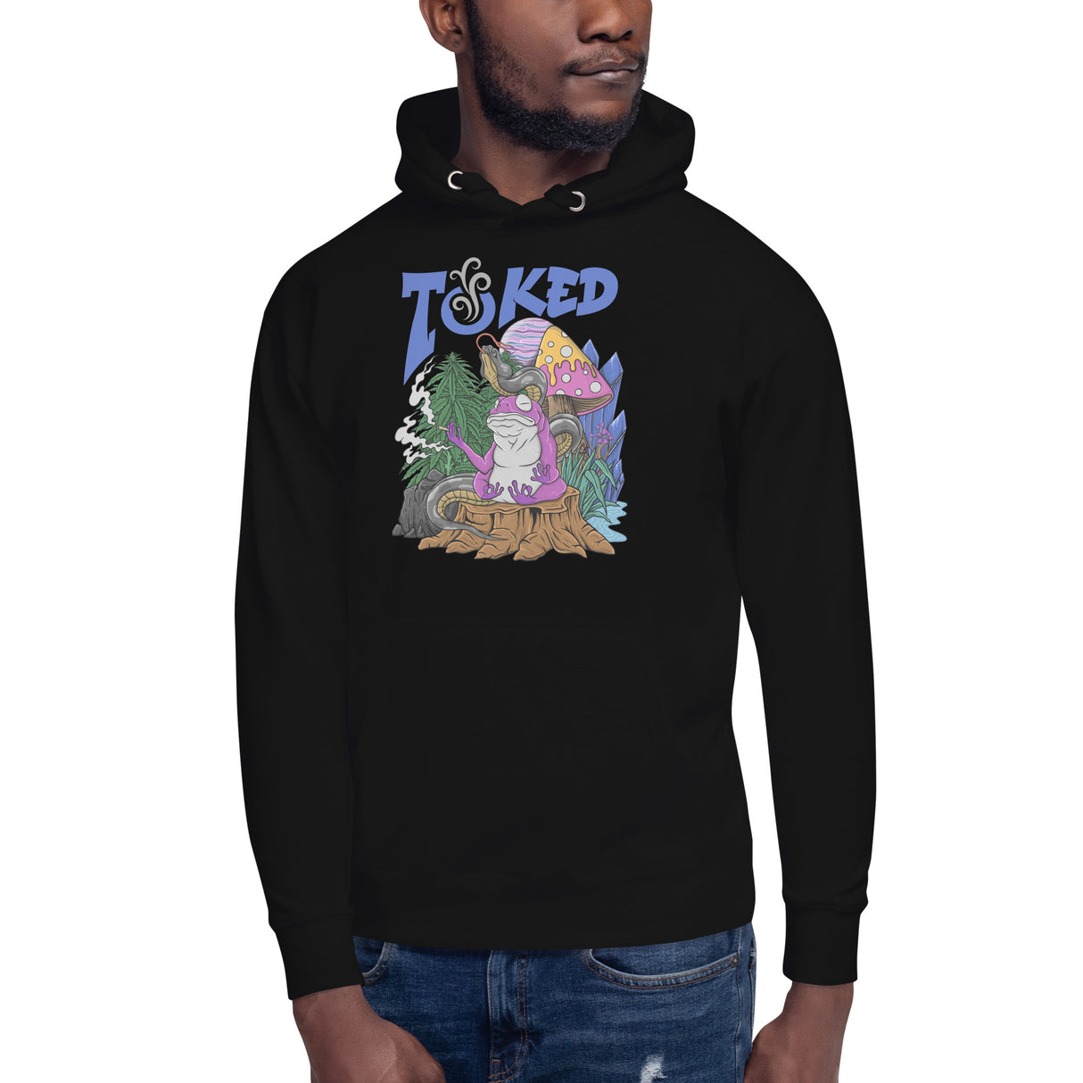 TOKED World Snake Frog Hoodie