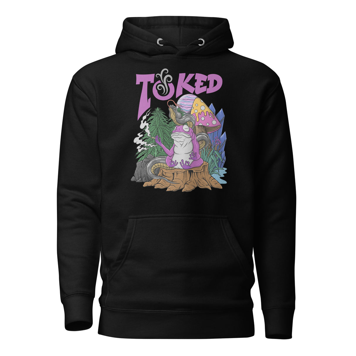 TOKED World Snake Frog Hoodie