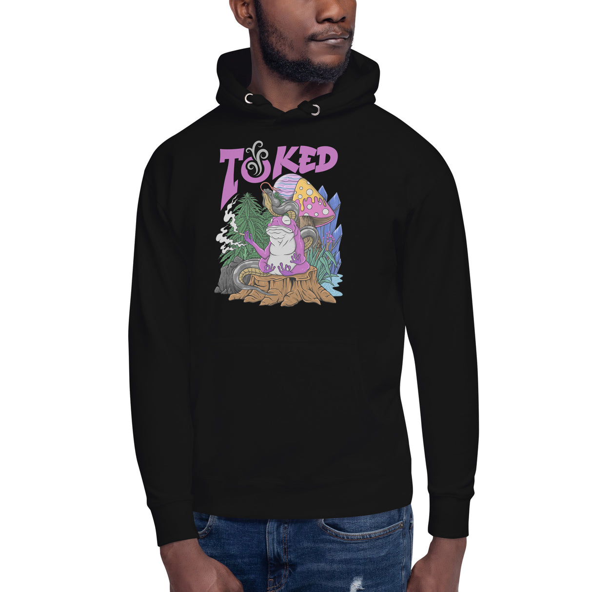 TOKED World Snake Frog Hoodie