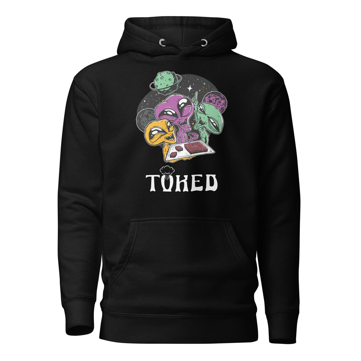 TOKED World Alien Baked Party Hoodie