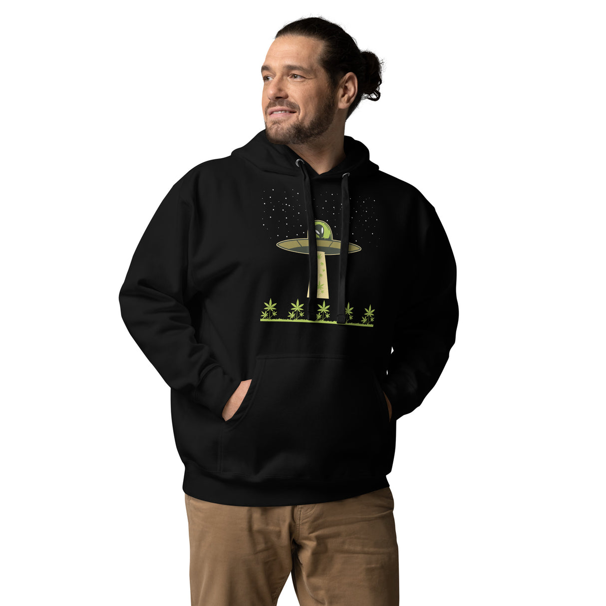 Alien Cropping Hoodie