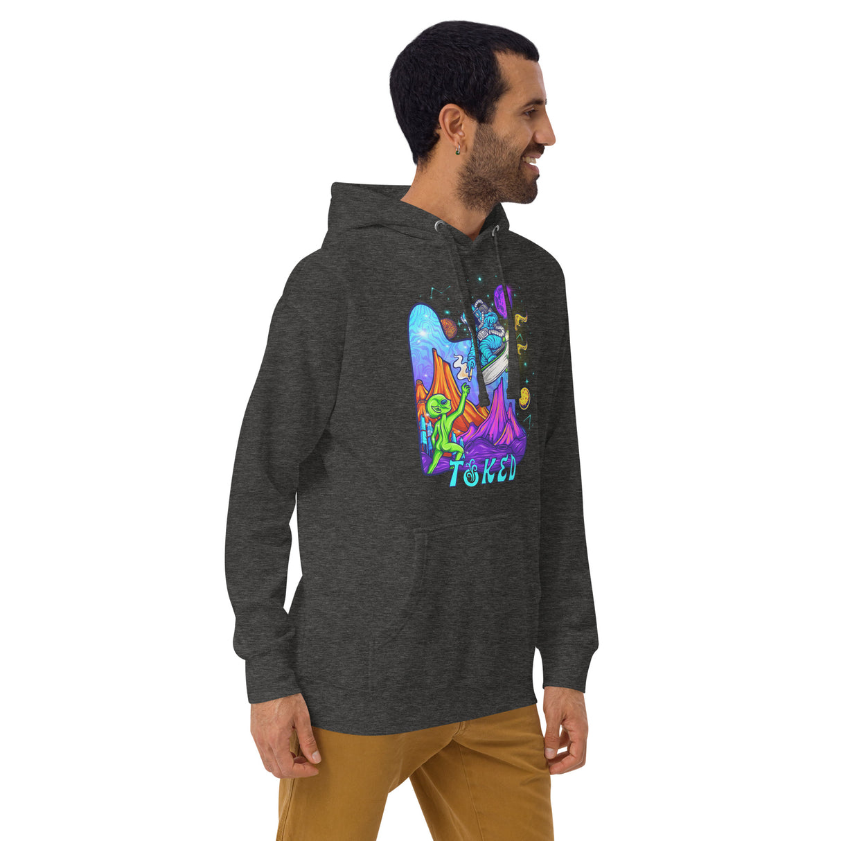 TOKED World Alien Share Hoodie