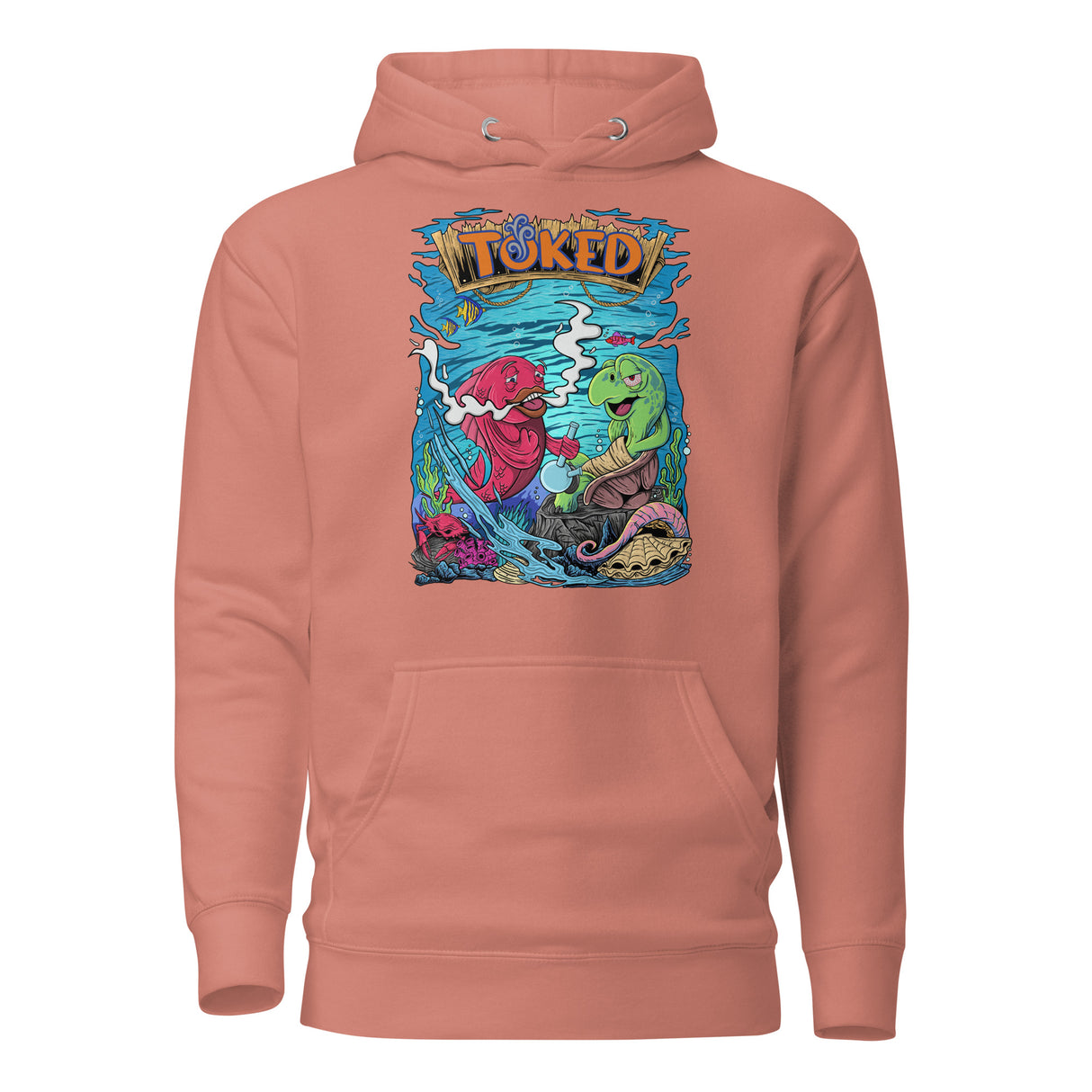 TOKED World Snapper Fish Hoodie