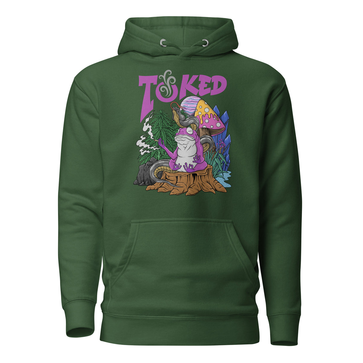 TOKED World Snake Frog Hoodie