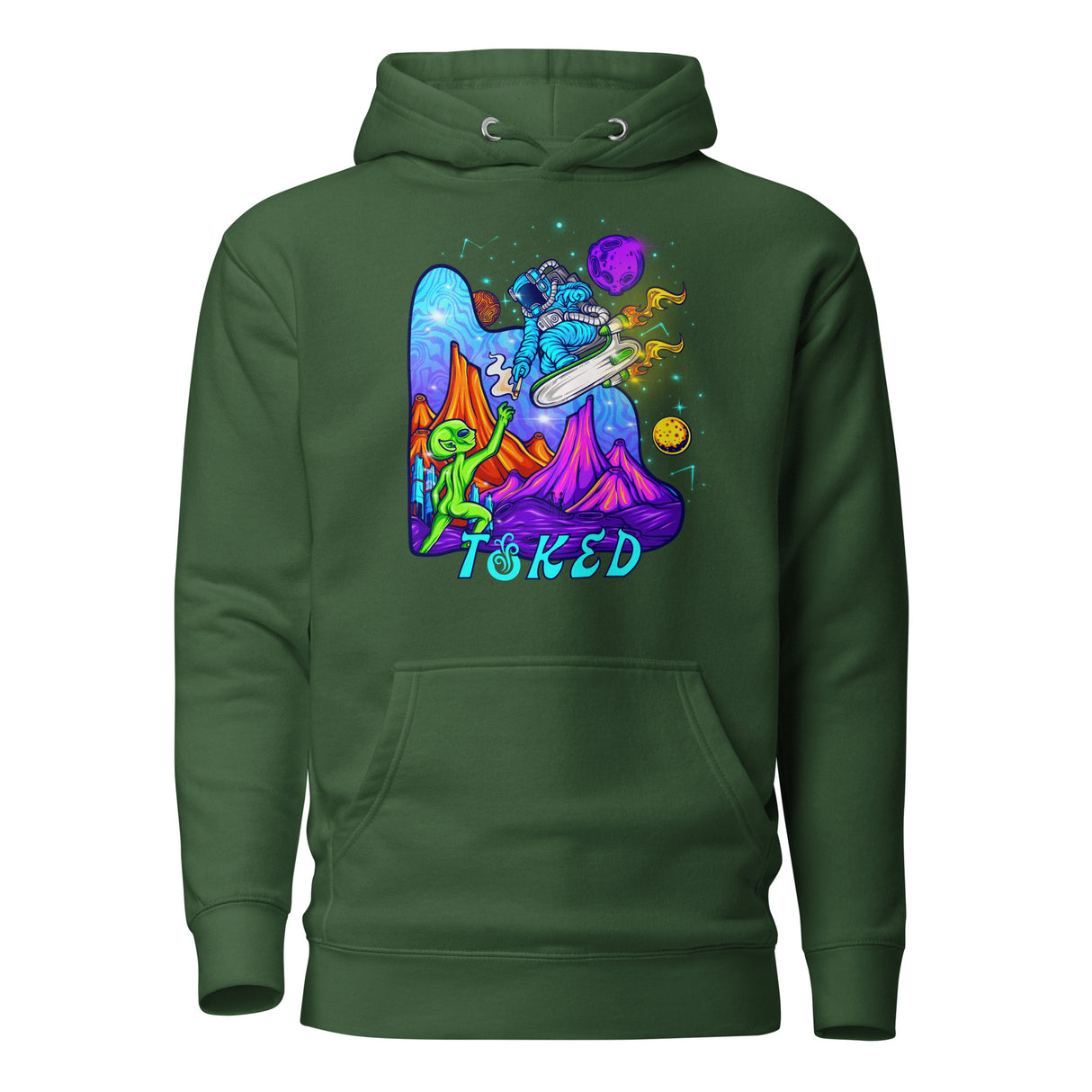 TOKED World Alien Share Hoodie