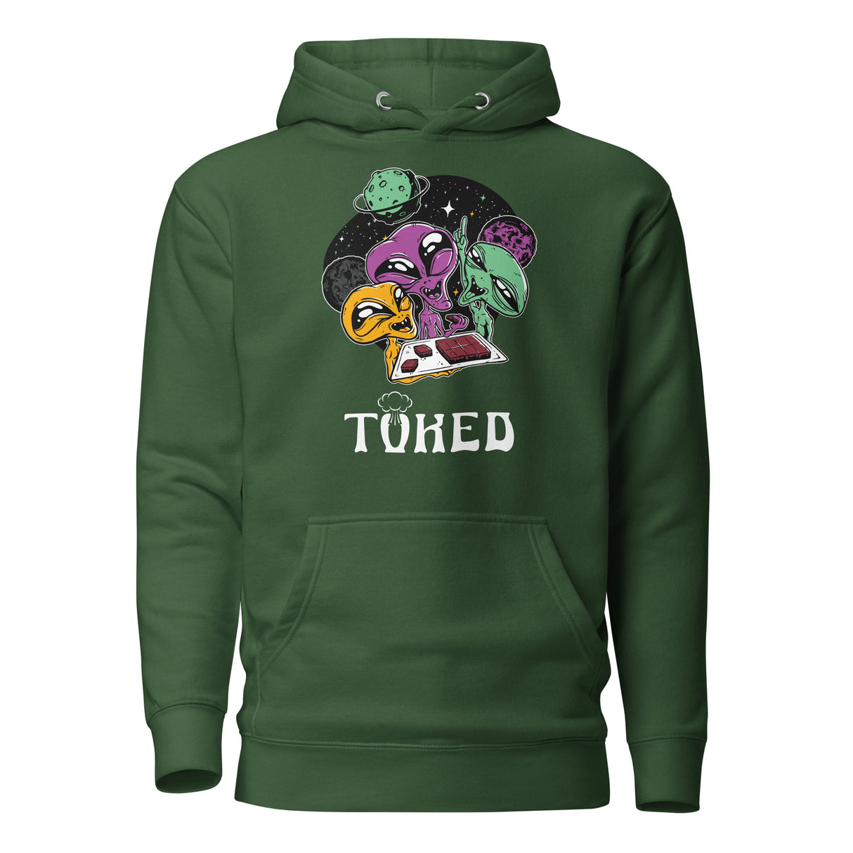 TOKED World Alien Baked Party Hoodie