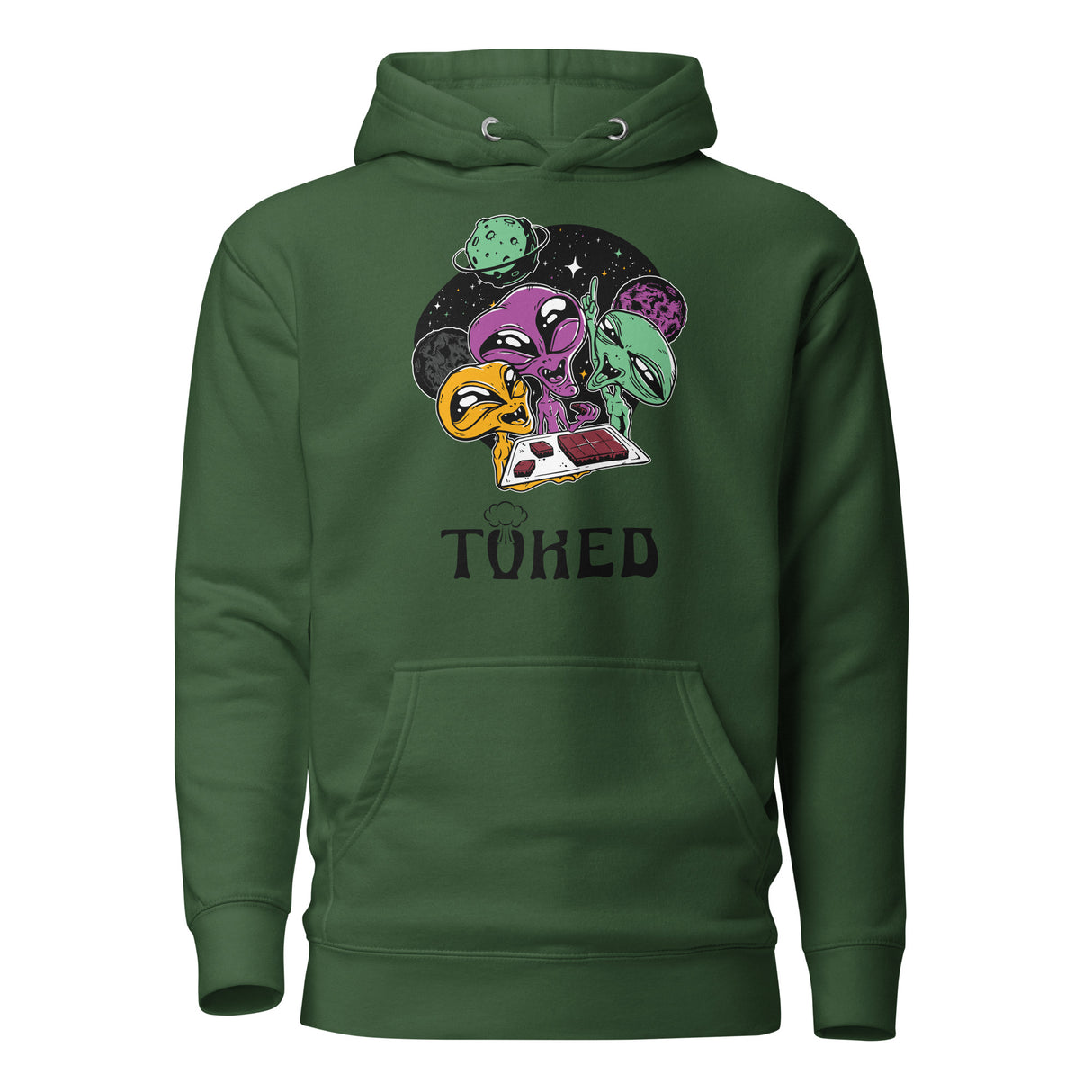 TOKED World Alien Baked Party Hoodie