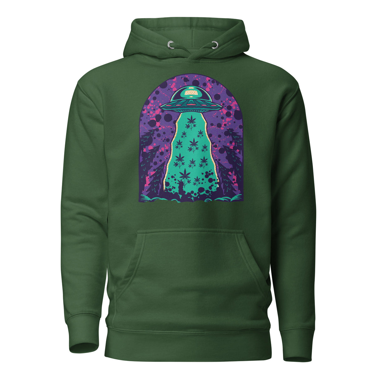 Alien Cropping Hoodie