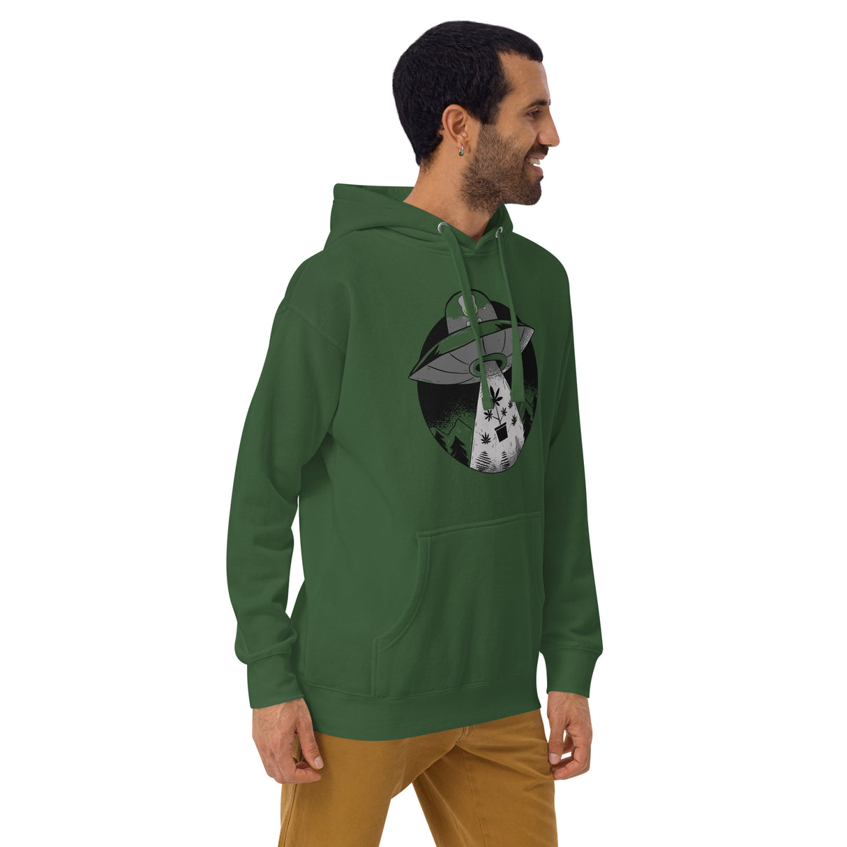 Alien Cropping Hoodie