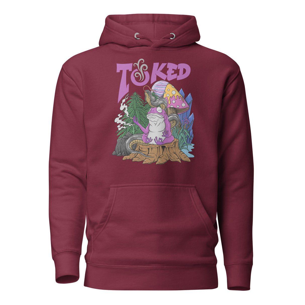 TOKED World Snake Frog Hoodie