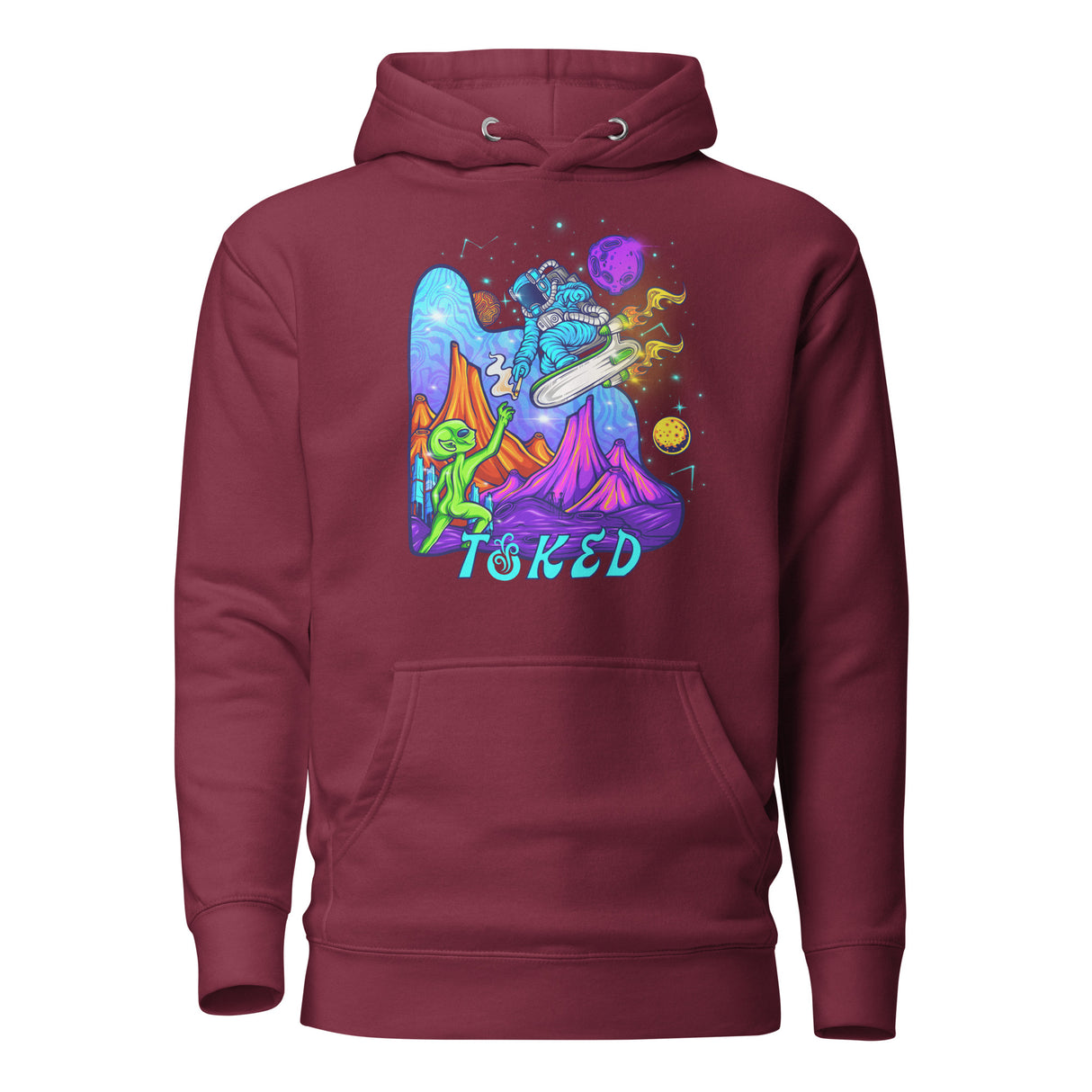 TOKED World Alien Share Hoodie