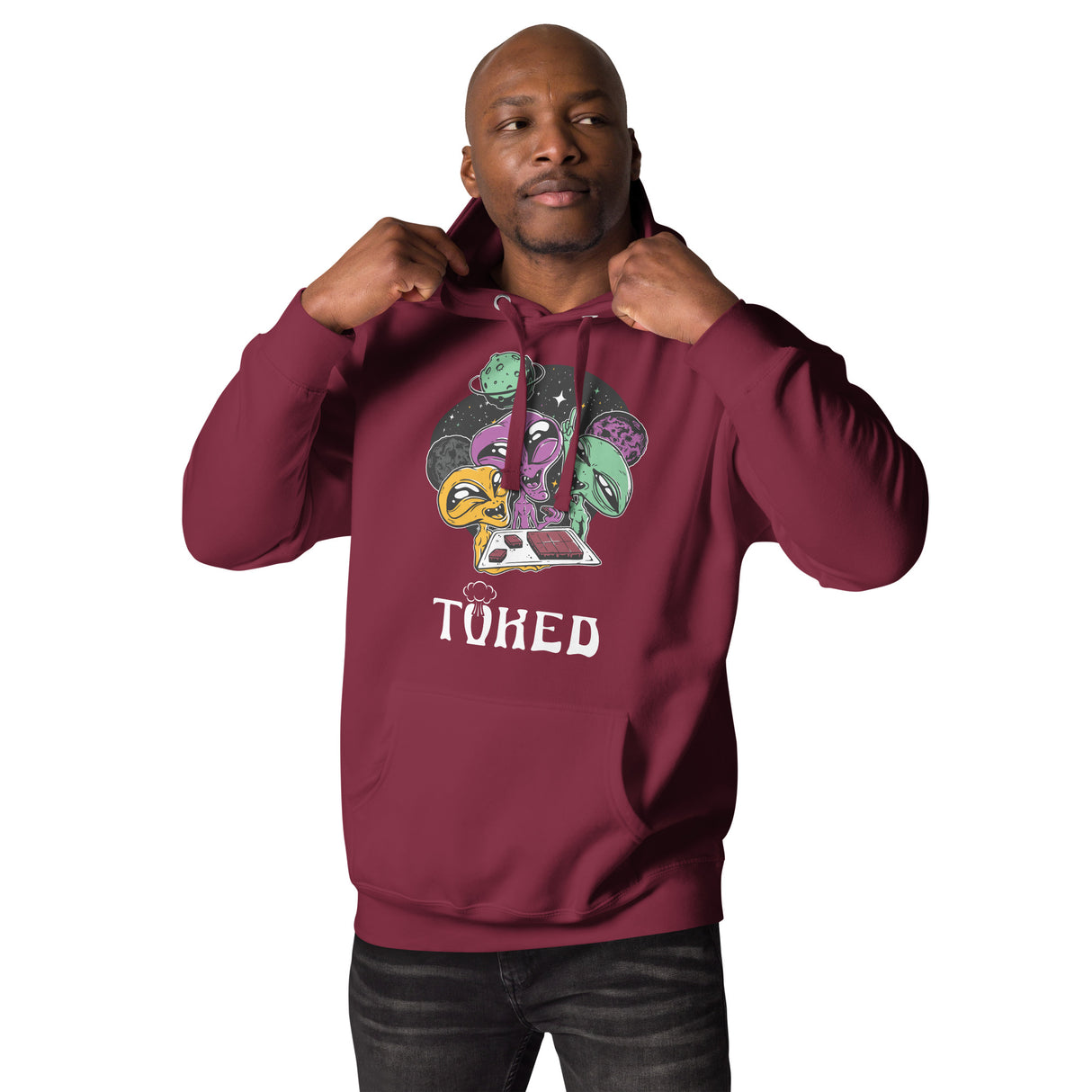 TOKED World Alien Baked Party Hoodie