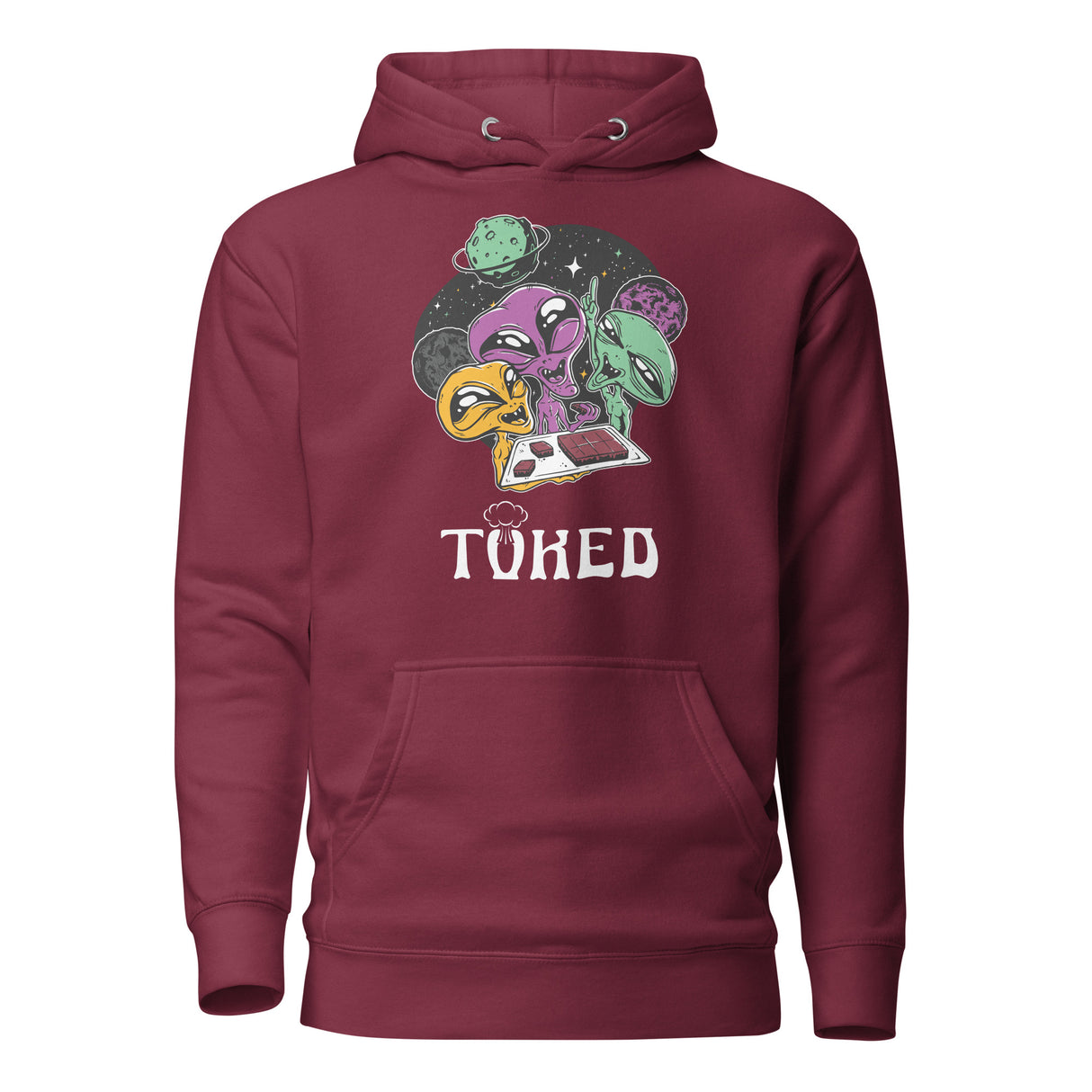 TOKED World Alien Baked Party Hoodie
