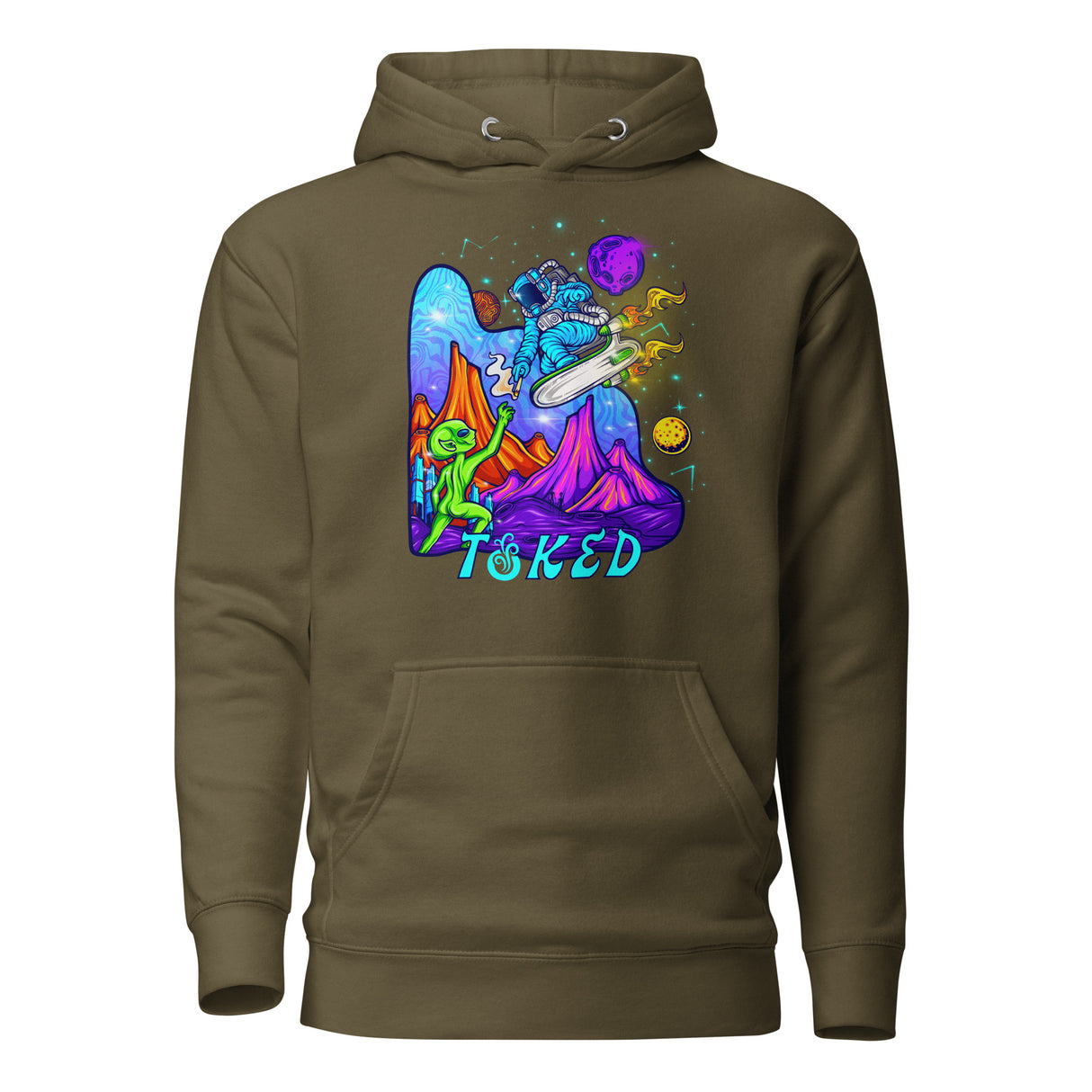 TOKED World Alien Share Hoodie