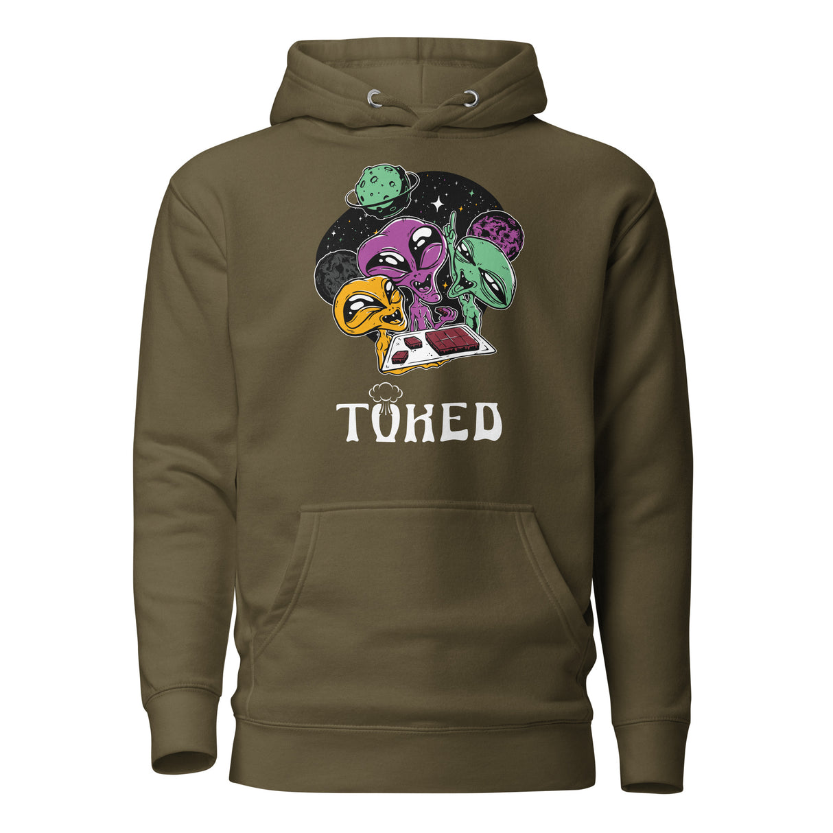 TOKED World Alien Baked Party Hoodie