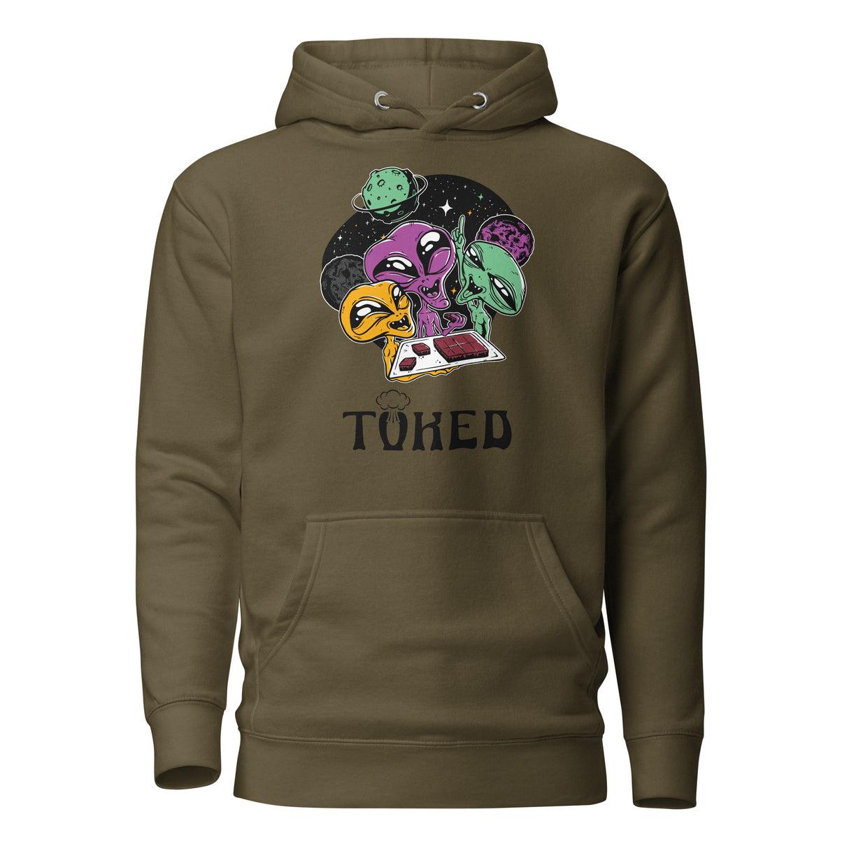 TOKED World Alien Baked Party Hoodie