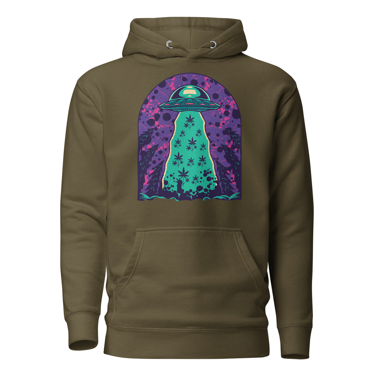 Alien Cropping Hoodie