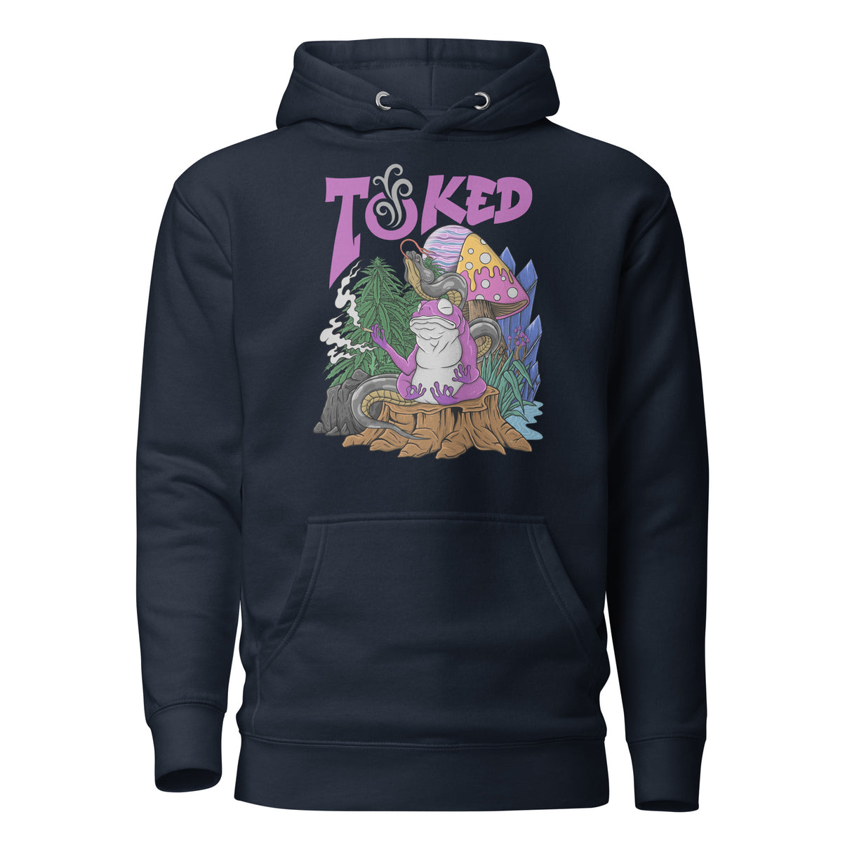 TOKED World Snake Frog Hoodie