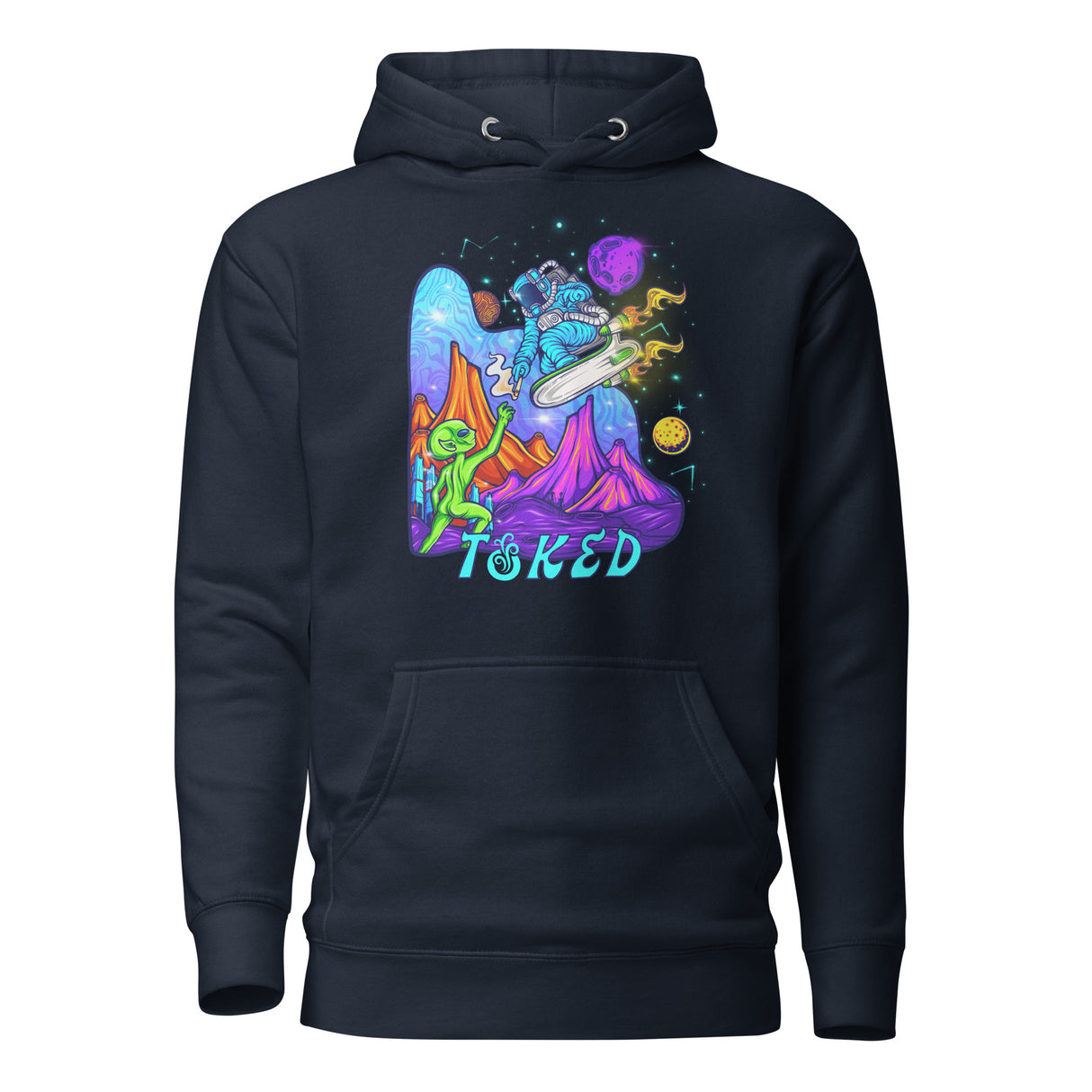 TOKED World Alien Share Hoodie