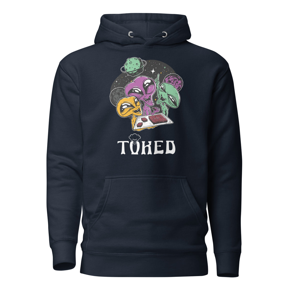 TOKED World Alien Baked Party Hoodie