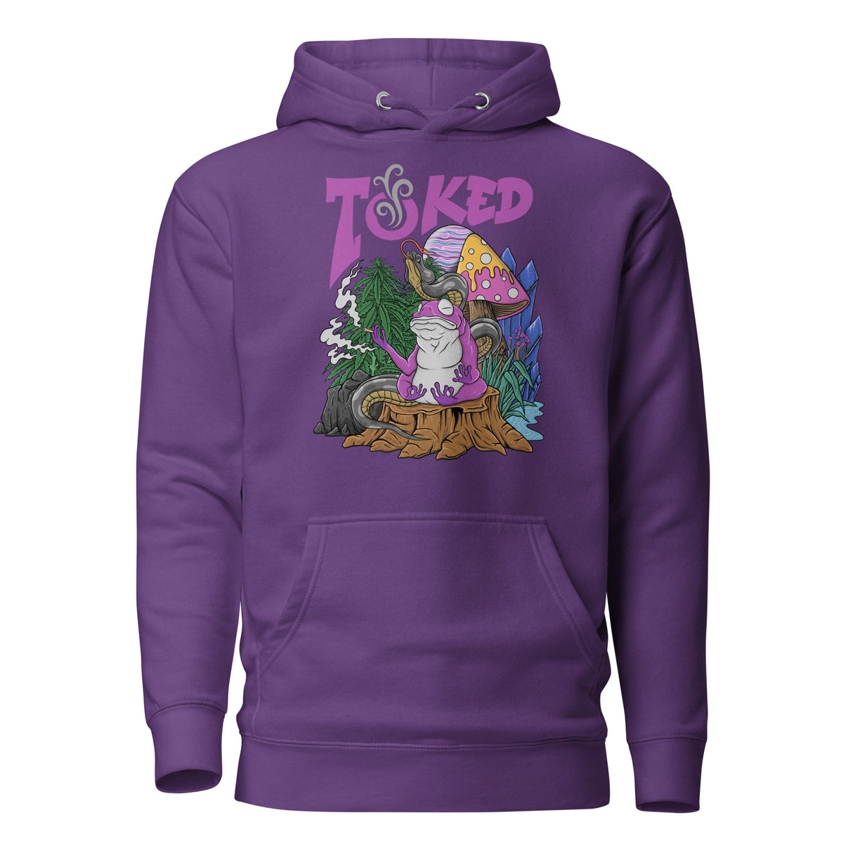 TOKED World Snake Frog Hoodie
