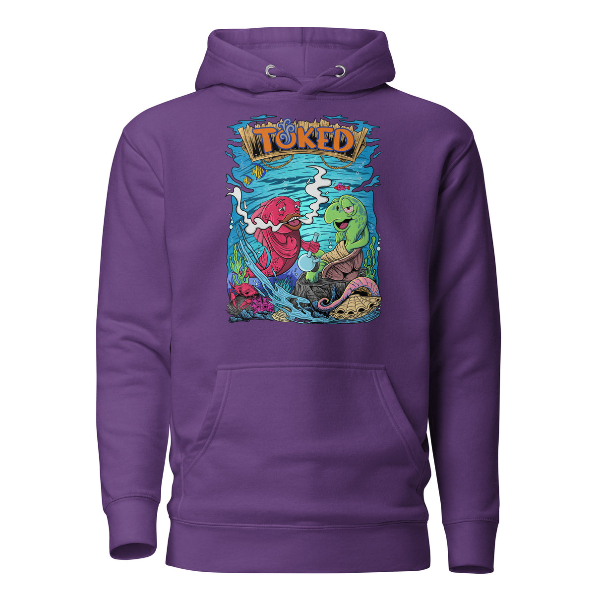 TOKED World Snapper Fish Hoodie