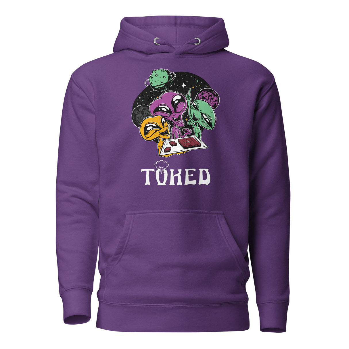 TOKED World Alien Baked Party Hoodie