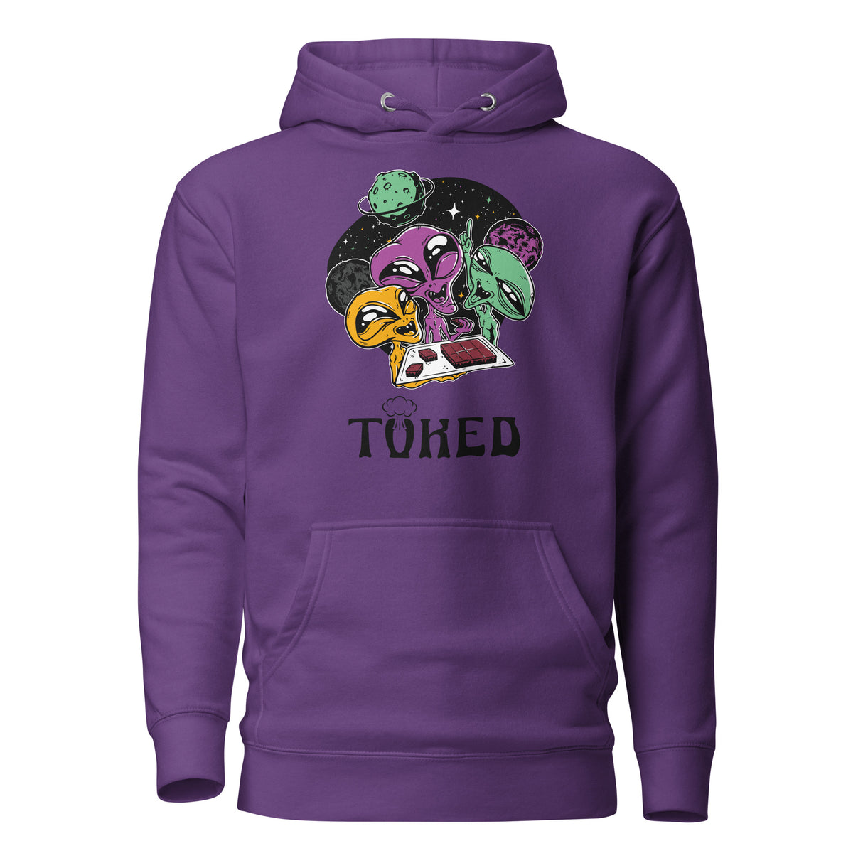 TOKED World Alien Baked Party Hoodie