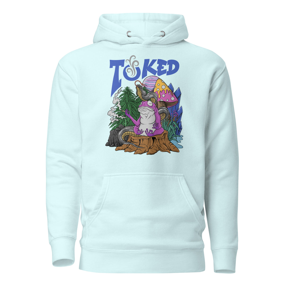TOKED World Snake Frog Hoodie