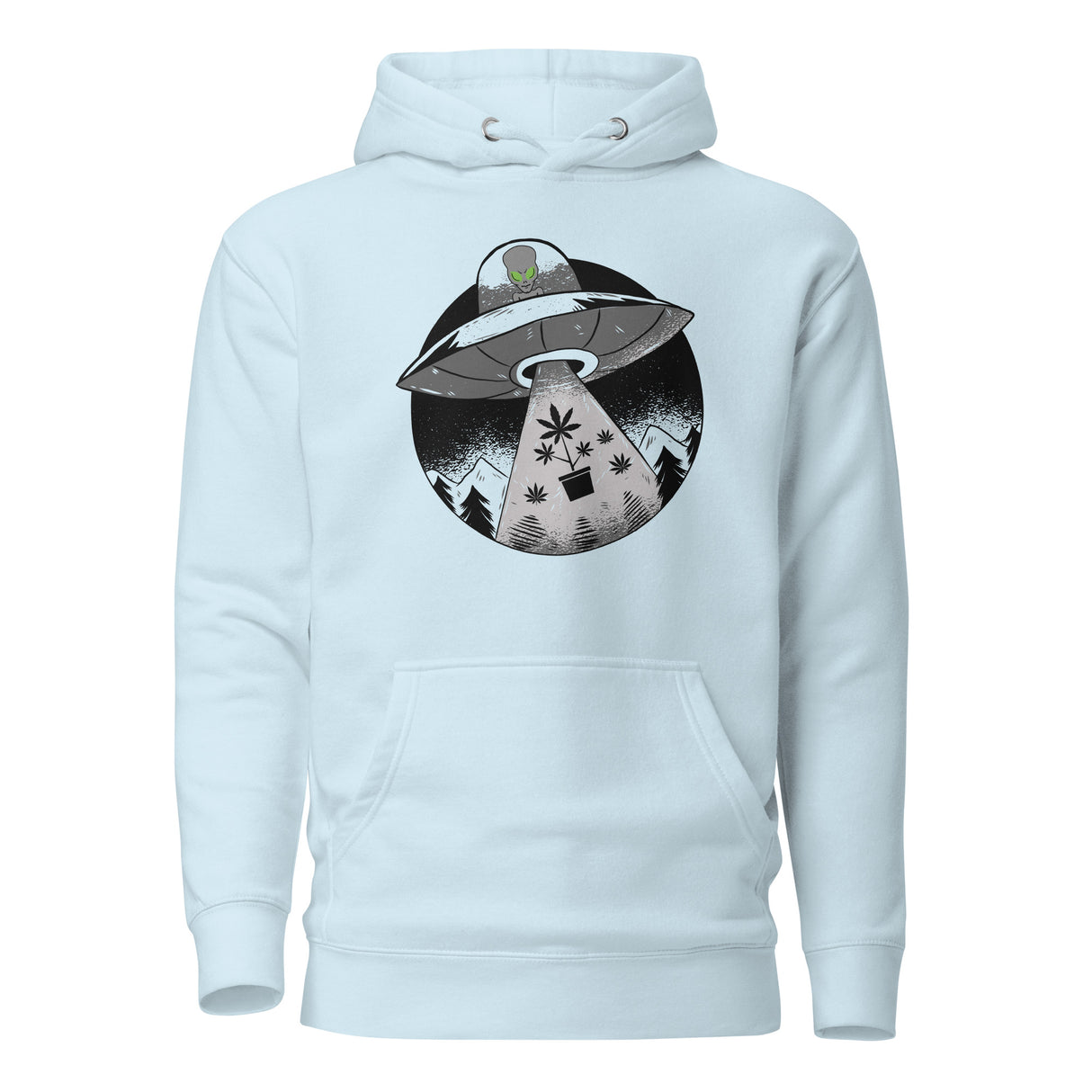 Alien Cropping Hoodie