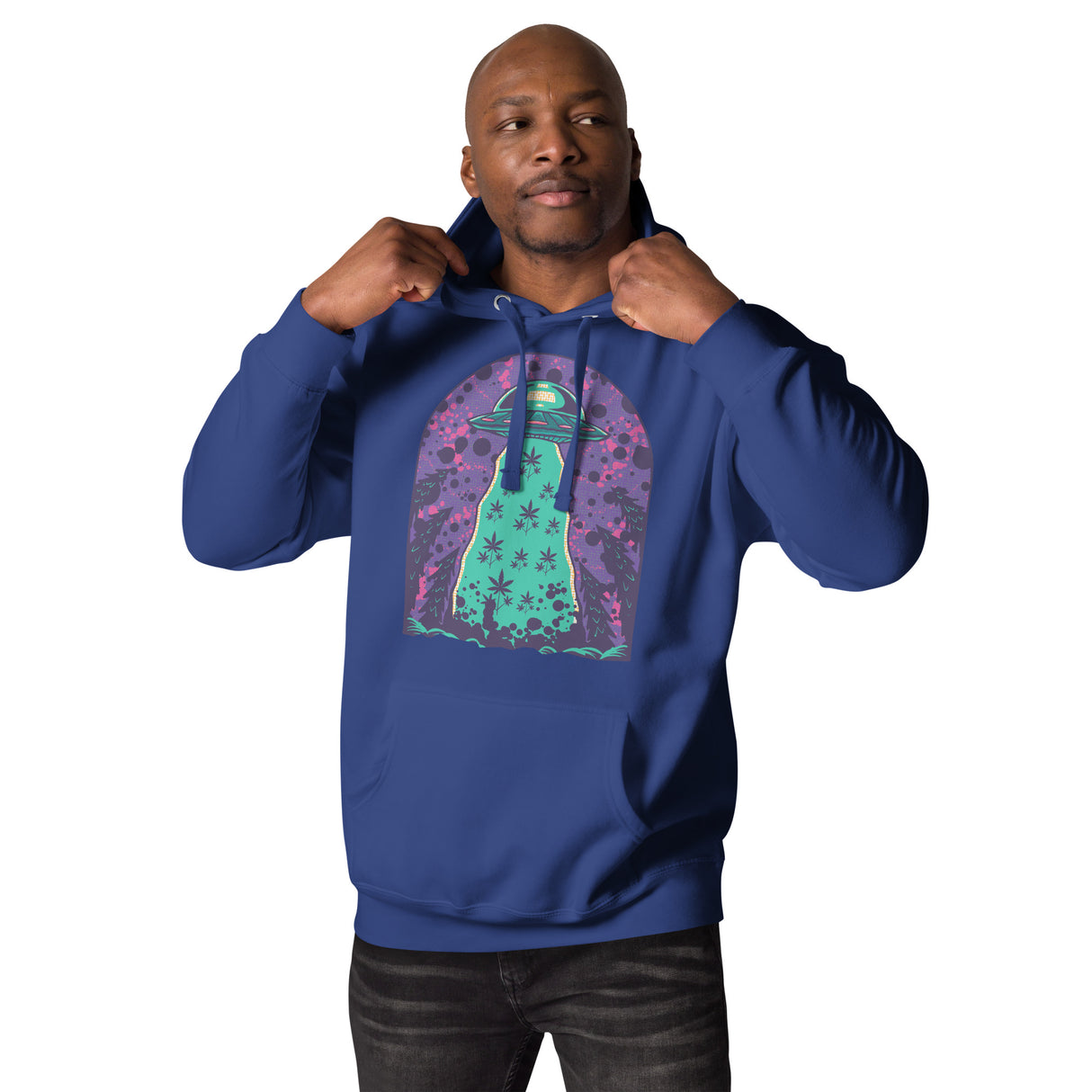 Alien Cropping Hoodie