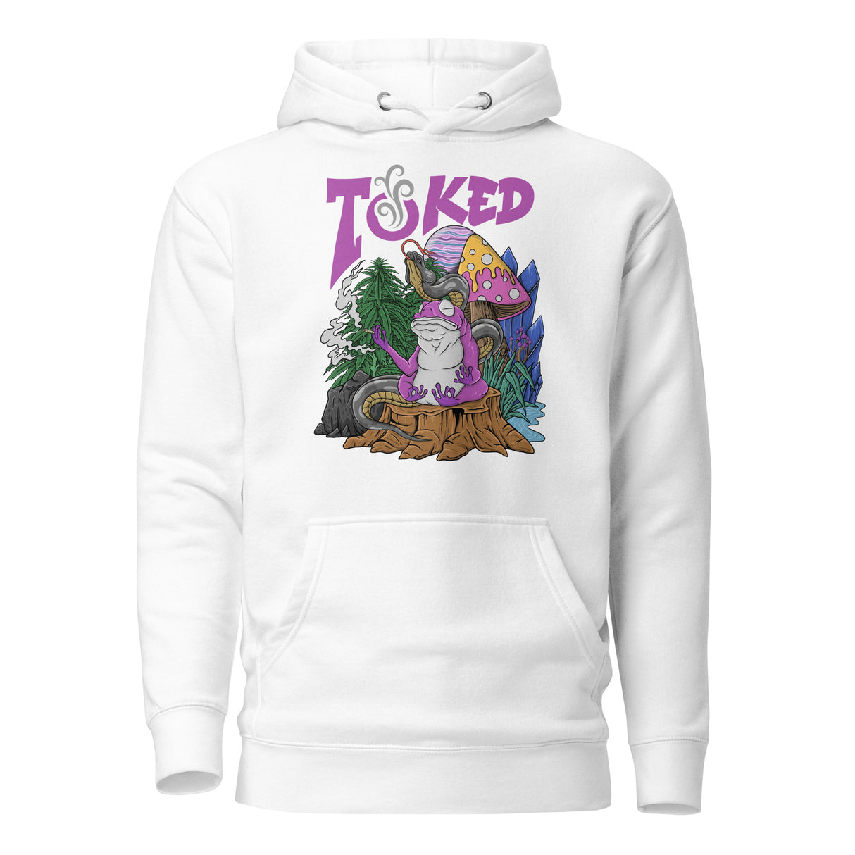 TOKED World Snake Frog Hoodie