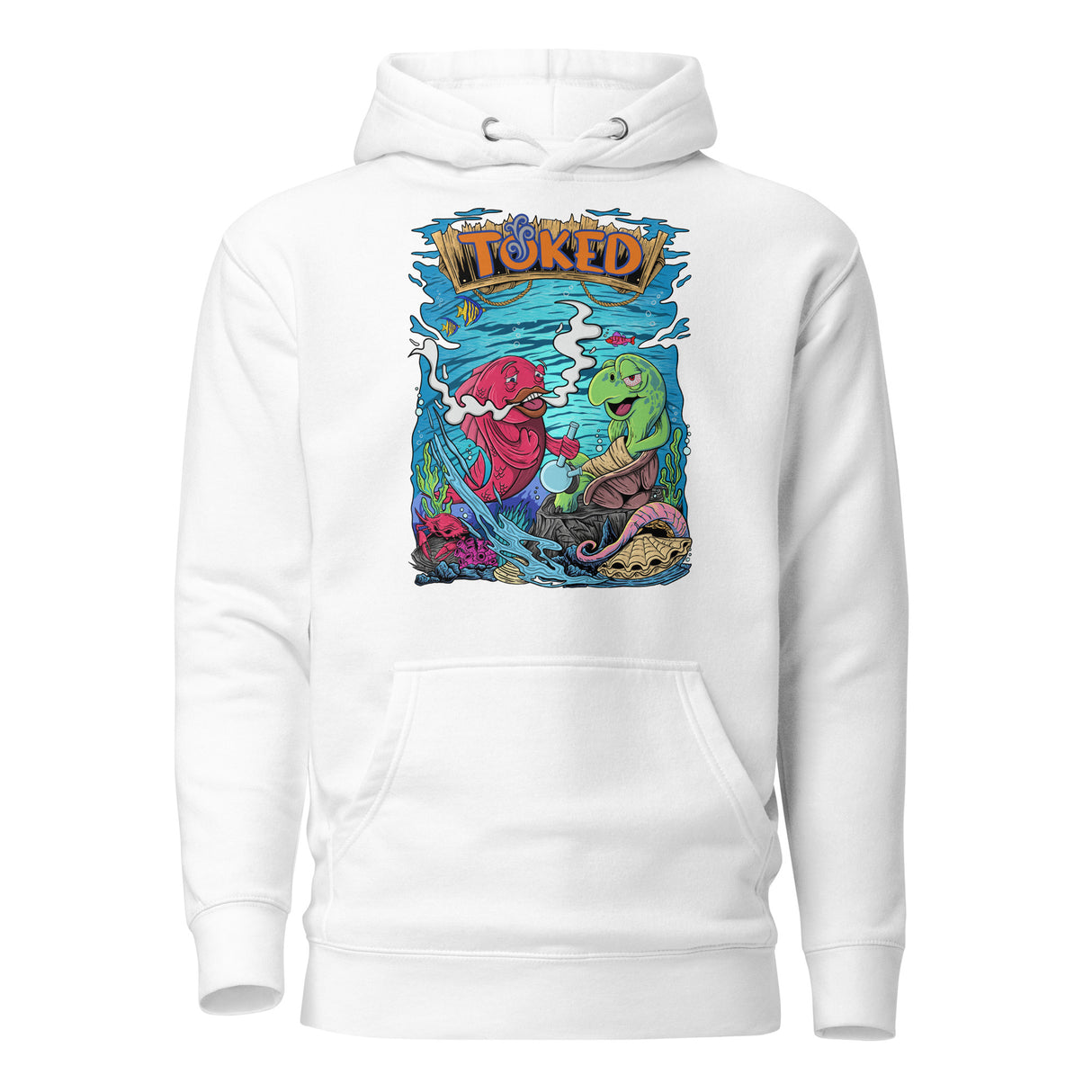 TOKED World Snapper Fish Hoodie