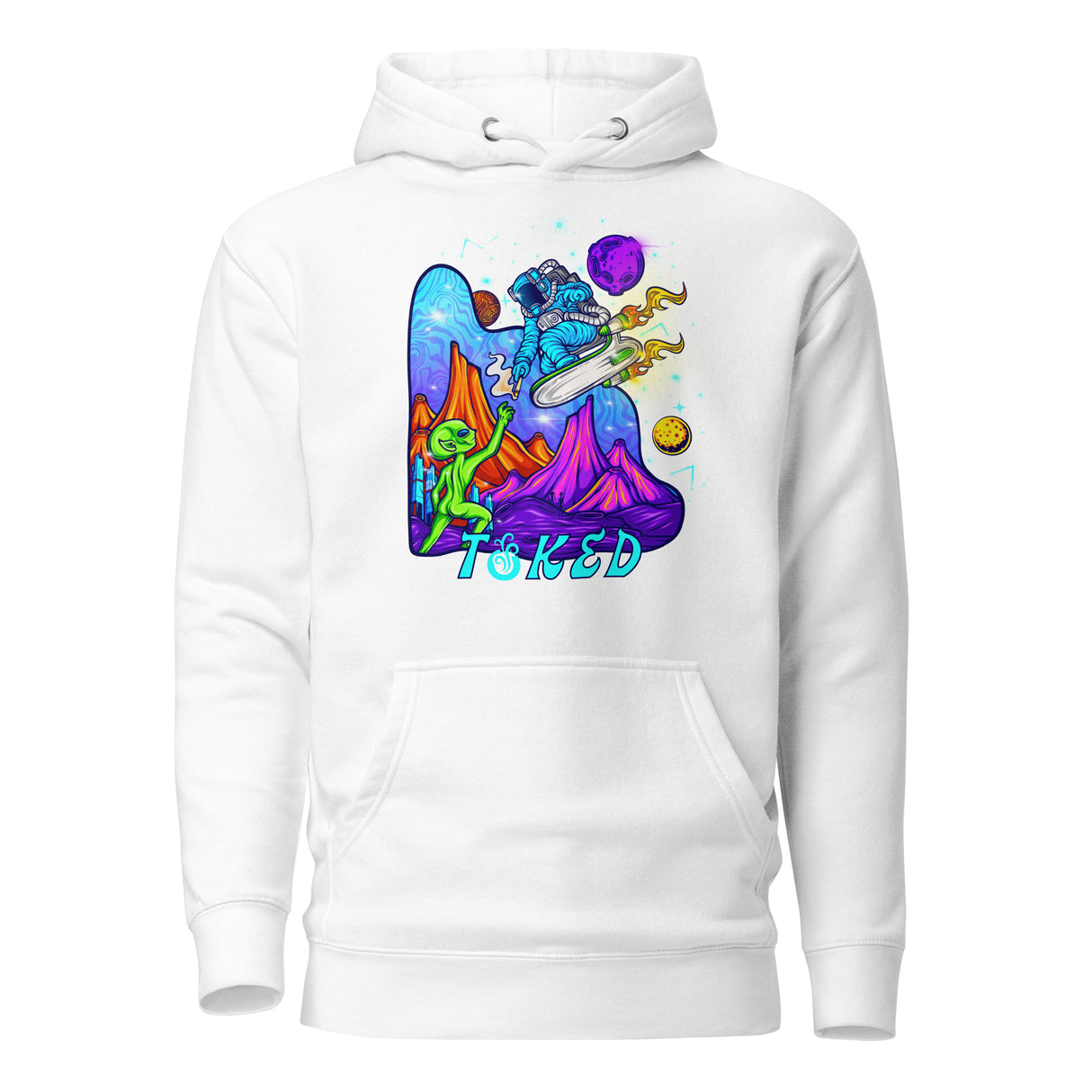 TOKED World Alien Share Hoodie