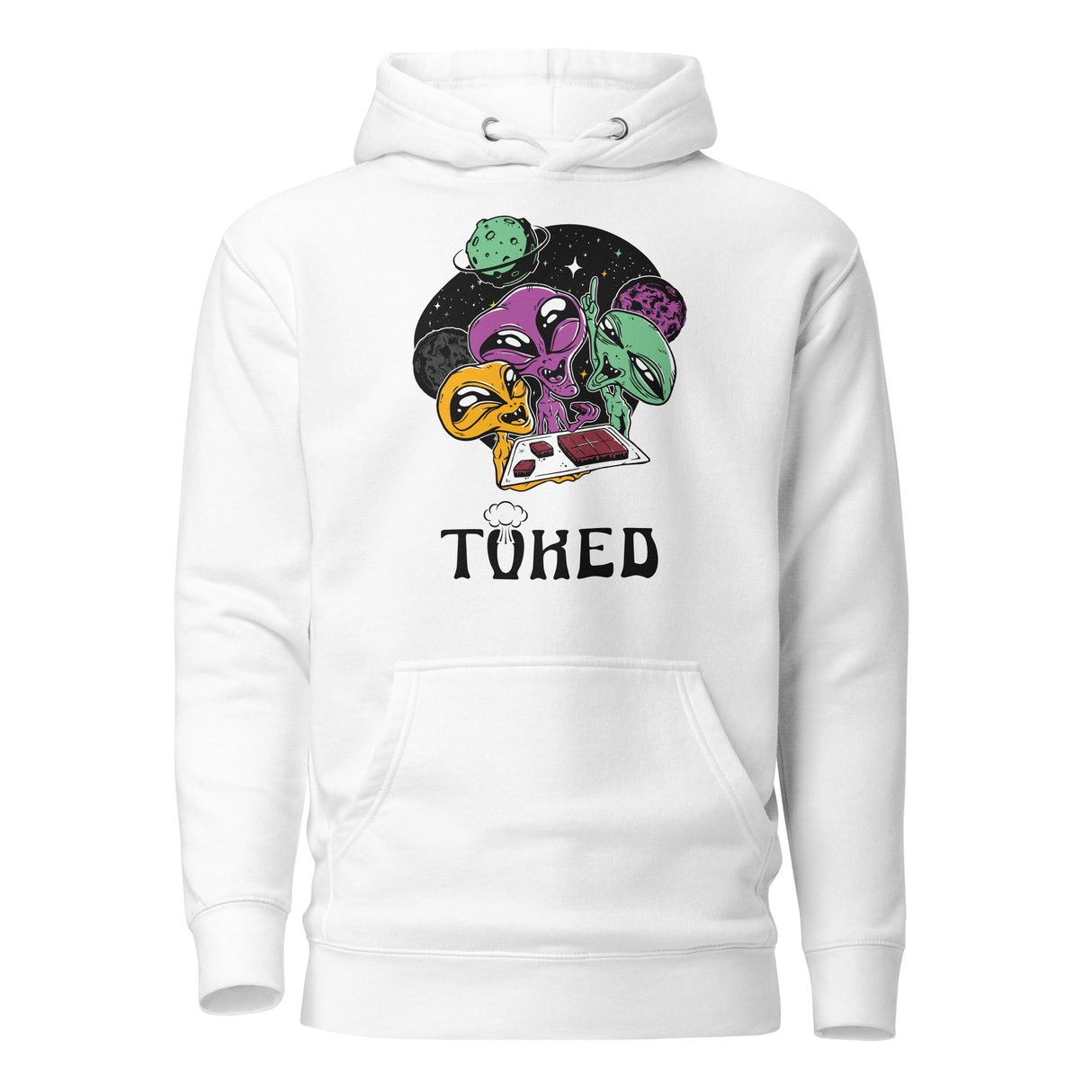TOKED World Alien Baked Party Hoodie