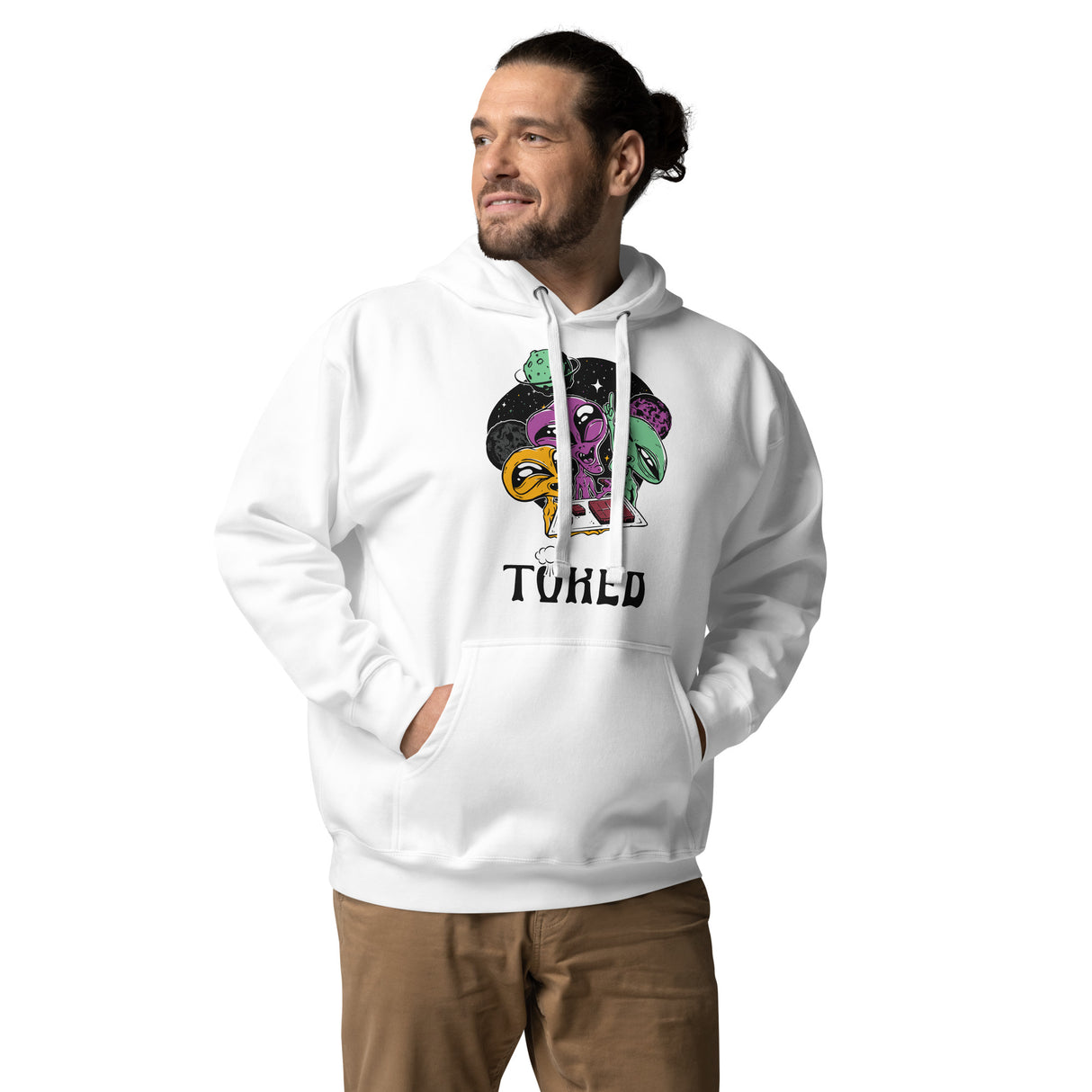 TOKED World Alien Baked Party Hoodie