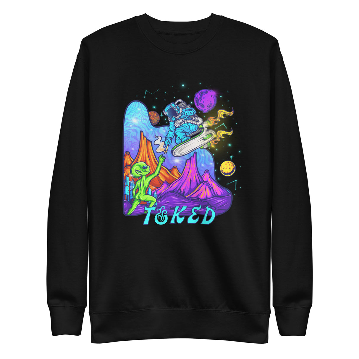 TOKED World Alien Share Sweatshirt