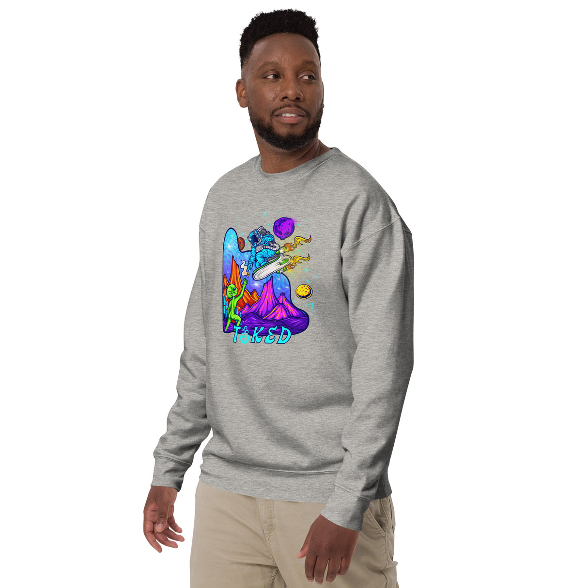 TOKED World Alien Share Sweatshirt