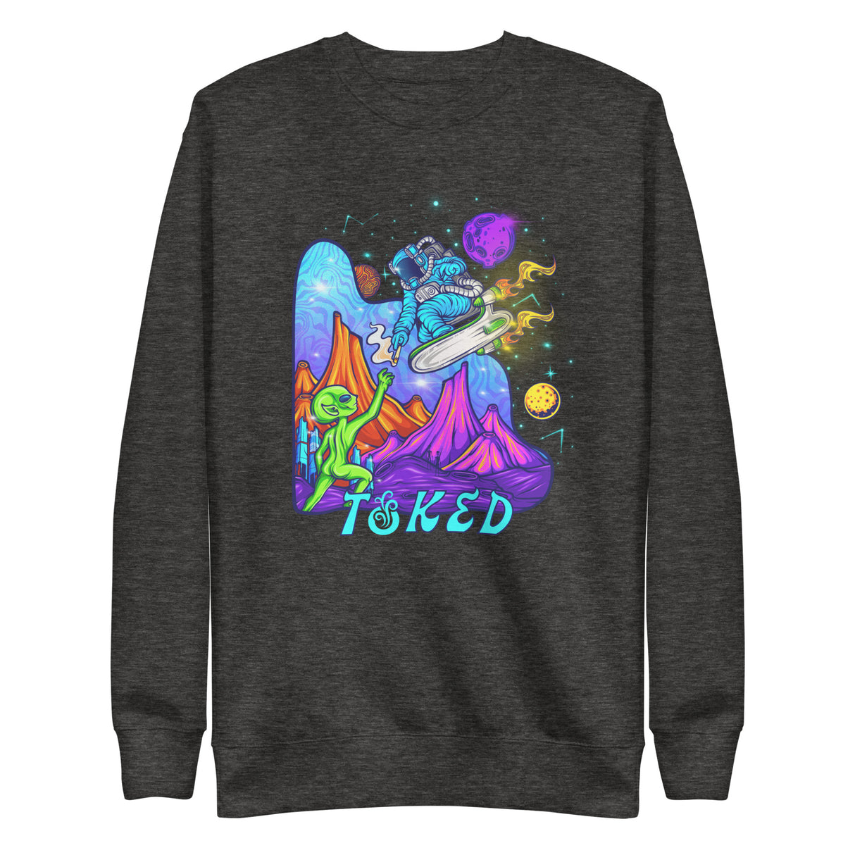 TOKED World Alien Share Sweatshirt