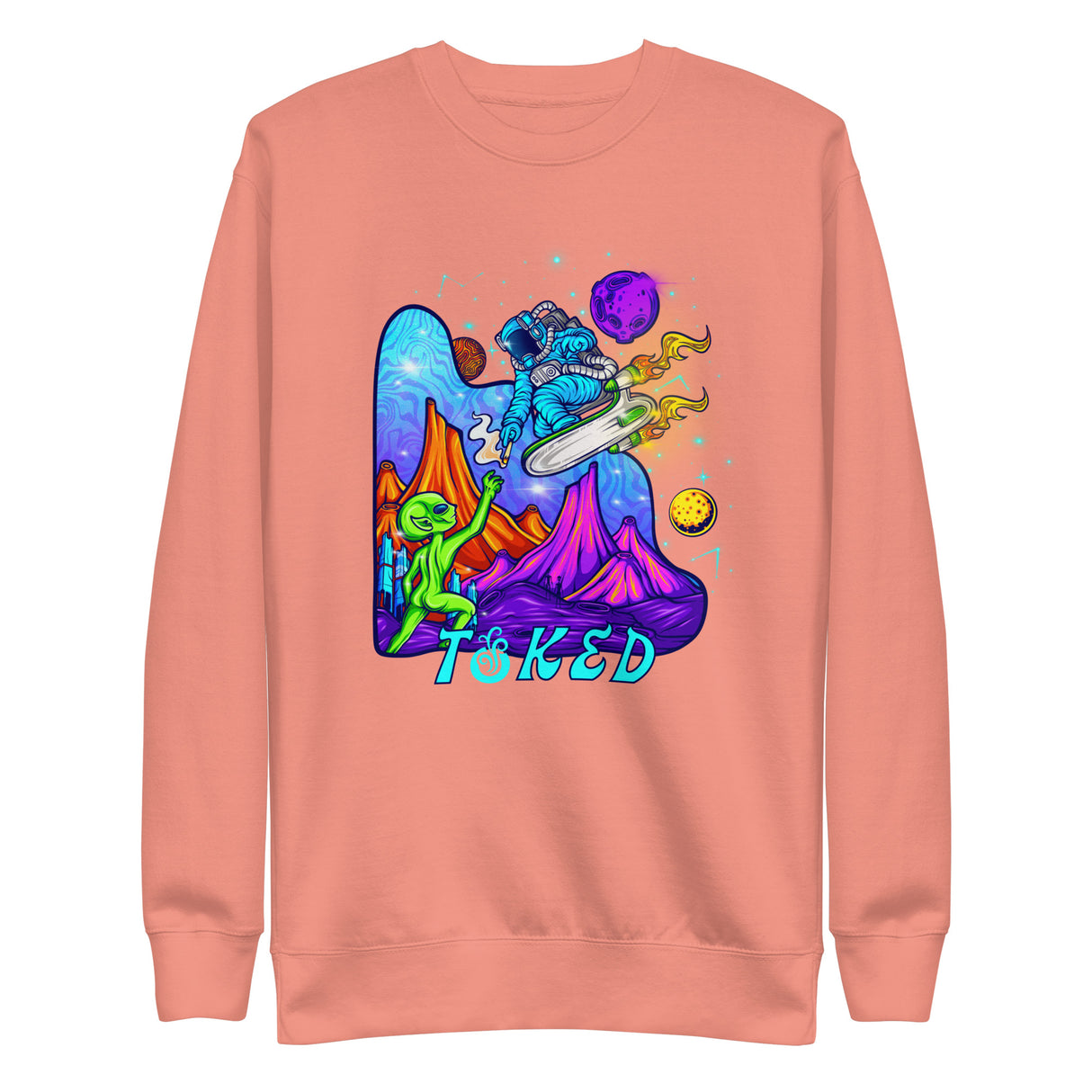 TOKED World Alien Share Sweatshirt
