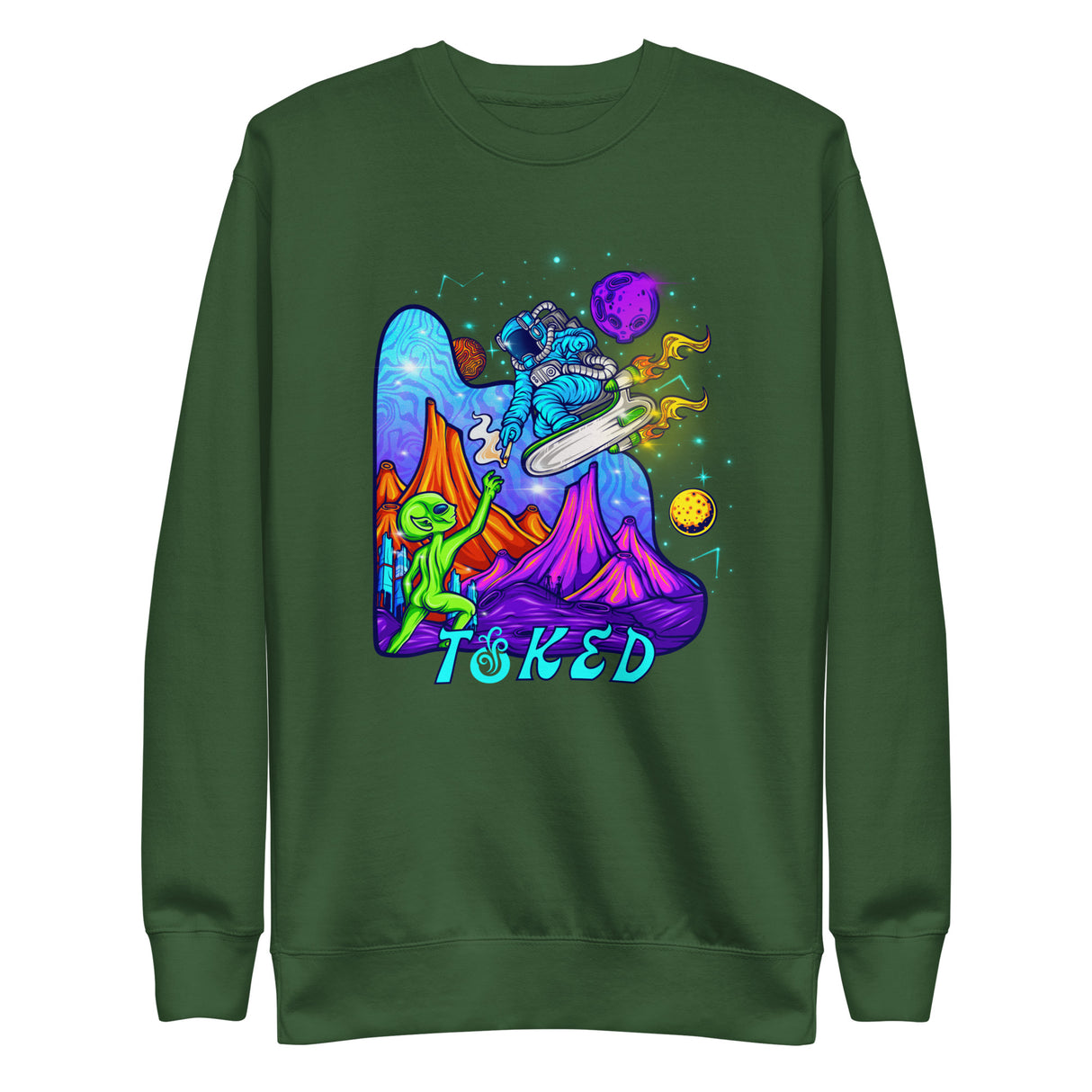 TOKED World Alien Share Sweatshirt