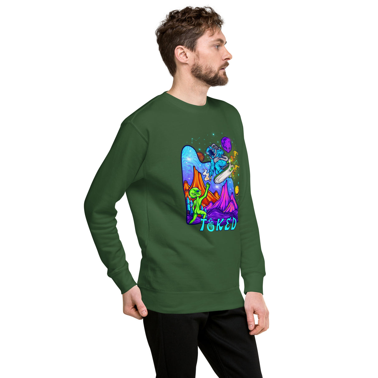 TOKED World Alien Share Sweatshirt