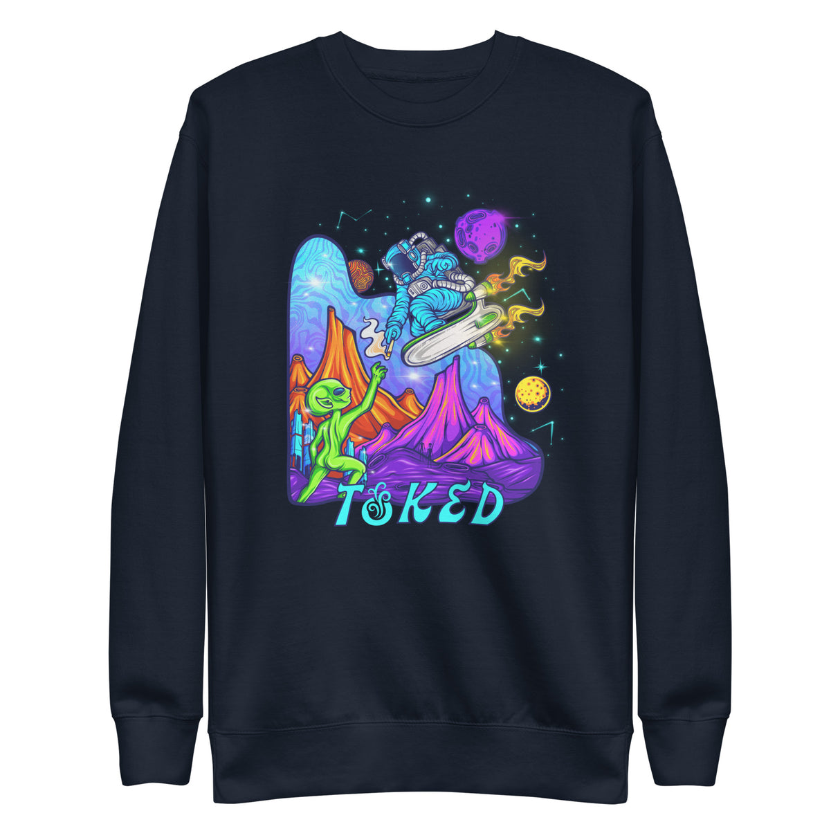 TOKED World Alien Share Sweatshirt