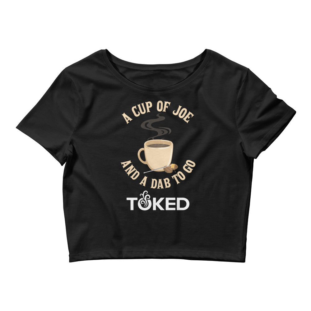 A Cup of Joe Dab Crop Top T-Shirt